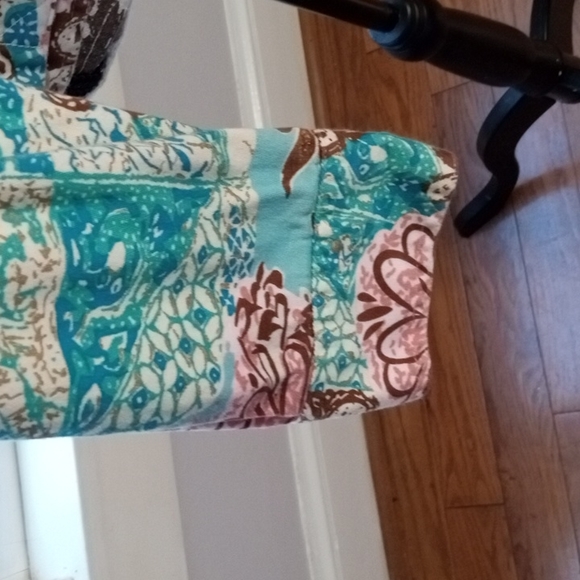 LH Sport Spring Summer Floral Pattern Jean Jacket - Picture 6 of 7